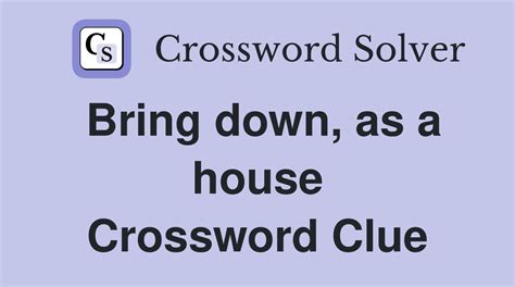 flips as a house crossword clue